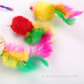 Ball Plastic Feather Gift Combining Pack Cat Toys